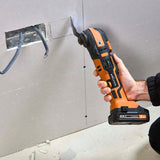 Evolution Power Tools Evolution Cordless R18MLT-Li Oscillating Multi-Tool 20V Li-Ion EXT With Accessory Kit, view 6