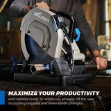 Evolution Power Tools Evolution EVOMAX14ST | 14 in. | 80T | Professional Grade Mild Steel Cermet Blade, view 5
