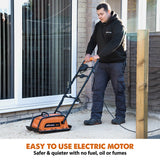 Evolution Power Tools Evolution H320-E | Electric Plate Compactor | Vibration Compaction Force, view 3