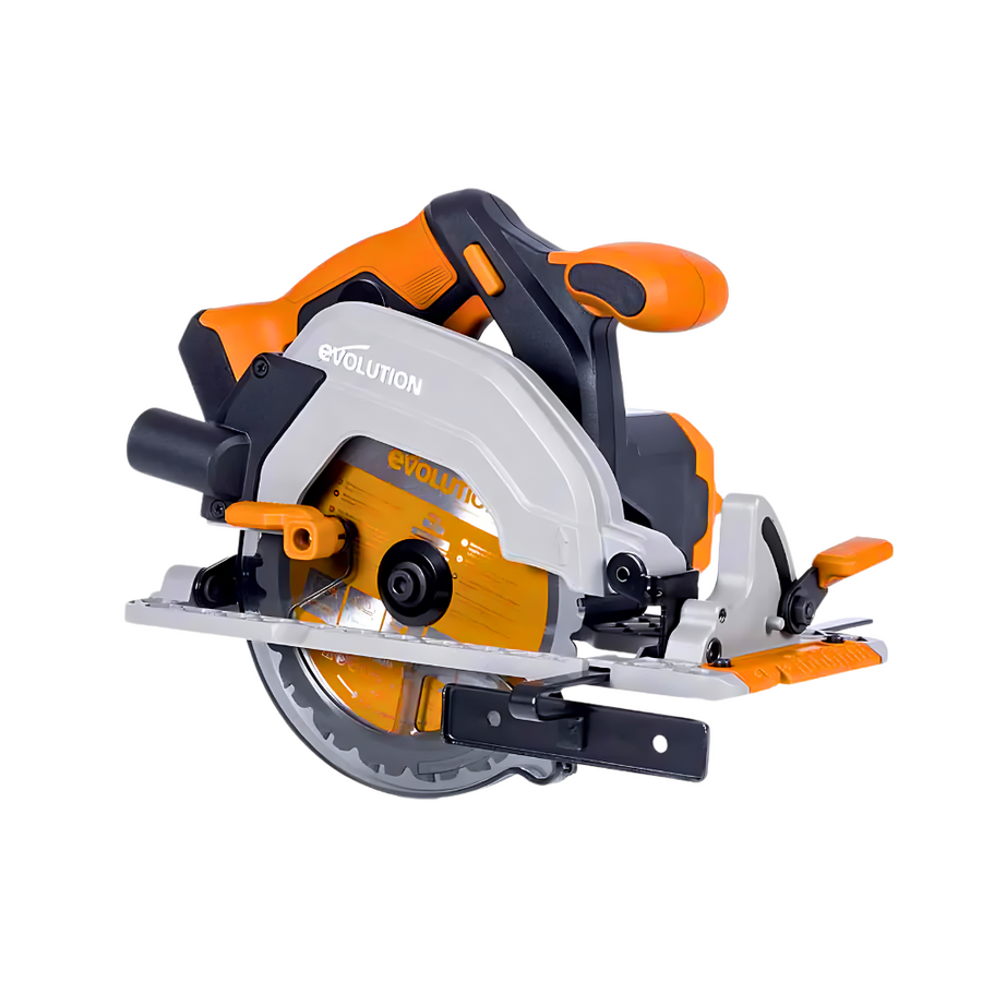 Evolution Power Tools Evolution Cordless R165CCS-Li 6-1/2 in Circular Saw 20V Li-Ion EXT Inc Multi-Material Blade
