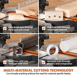 Evolution Power Tools Evolution R8MTS 8-1/4” Convertible Miter Table Saw, view 4