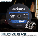 Evolution Power Tools Evolution S14CPS: Metal Cutting Chop Saw With 14 in. EVOMAX14ST, view 6