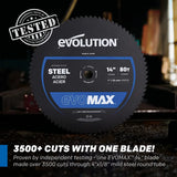 Evolution Power Tools Evolution S15CPS: Metal Cutting Chop Saw With 14 In. EVOMAX14ST | 15 in. Blade Can Be Fitted, view 3