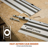 Evolution Power Tools Evolution Self-Aligning Circular Saw Track Connecting Bars G2, view 3