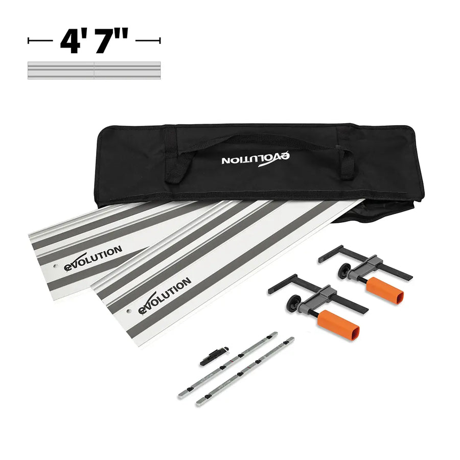 Evolution Power Tools Evolution ST1400 G2 4ft 7in |55" Circular Saw Track Kit
