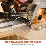 Evolution Power Tools Evolution ST1400 G2 4ft 7in |55" Circular Saw Track Kit, view 5