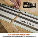 Evolution Power Tools Evolution ST2800 G2 9ft 2in |110" Circular Saw Track Kit, view 3