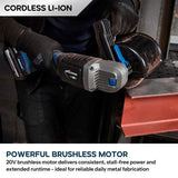 Evolution Power Tools Evolution  S4SCT-Li: 20V Cordless Surface Conditioning Tool with Brushless Motor & 2 Drums, view 2