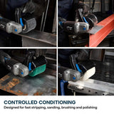 Evolution Power Tools Evolution  S4SCT-Li: 20V Cordless Surface Conditioning Tool with Brushless Motor & 2 Drums, view 4
