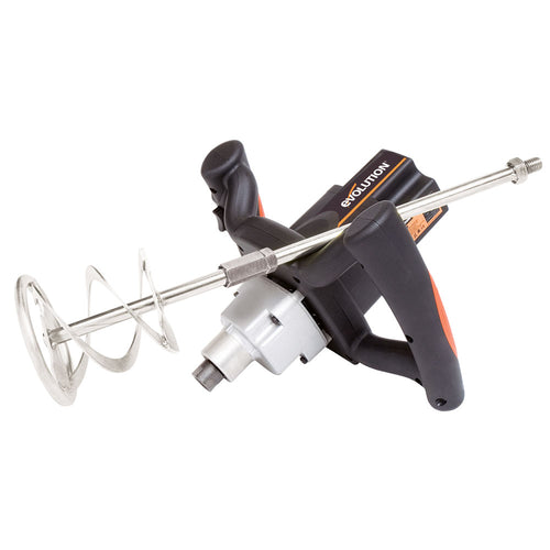 Evolution Power Tools Evolution Twister - Variable Speed Drywall Mortar Mixer Stirring Tool for Cement, Render Paint, Tile Concrete Plaster