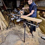 Evolution Power Tools Evolution Universal Heavy-Duty Miter Saw Stand PLUS (XL): 10 Ft Support Arms / 661 Lbs Load Capacity with Wheels, view 4