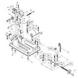 Evolution Power Tools Evolution EVOSAW185HD Chop Saw Spare Parts (Base), view 2