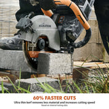 Evolution Power Tools Evolution EVOMAX 10 In. Cordless Specific, Premium Diamond Ultra Thin kerf Blade, view 6