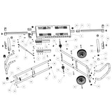 Evolution Power Tools MCS STAND for S355MCS / S14MCS - Spare Parts, view 2