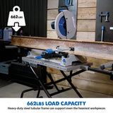 Evolution Power Tools Evolution MCSSTAND | Mitering Chop Saw Stand with Powerlift Assist, view 6