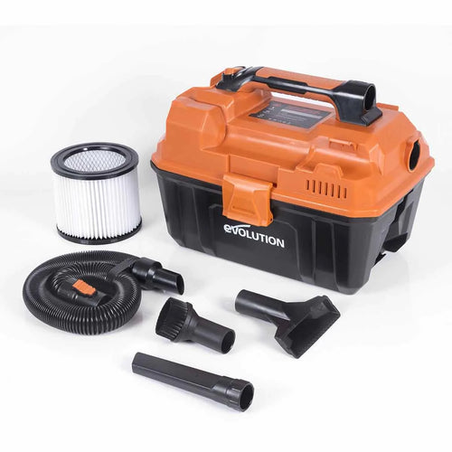 Evolution Power Tools Evolution Cordless R11VAC-Li Wet And Dry Workshop Vacuum 20V Li-Ion EXT