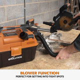 Evolution Power Tools Evolution Cordless R11VAC-Li Wet And Dry Workshop Vacuum 20V Li-Ion EXT, view 6