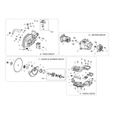 Evolution Power Tools Evolution R185SMS-Li Sliding Miter Saw Spare Parts (Base Section), view 2