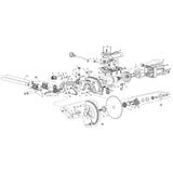 Evolution Power Tools Evolution R185SMS+ Sliding Miter Saw Spare Parts (Head Section), view 2