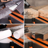 Evolution Power Tools Evolution R185SMS+: Single Bevel Sliding Miter Saw With 7-1/4 in. Multi-Material Cutting Blade, view 5
