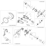 Evolution Power Tools Evolution R230DCT 9 In. Concrete Saw Spare Parts, view 2