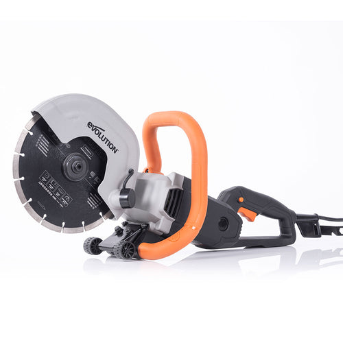 Evolution Power Tools Evolution R230DCT | 9 in. | Electric Concrete Saw | Diamond Blade Included