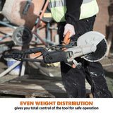 Evolution Power Tools Evolution R230DCT | 9 in. | Electric Concrete Saw | Diamond Blade Included, view 5