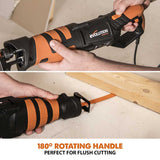 Evolution Power Tools Evolution R230RCP - Reciprocating Saw with 4 Blades, view 6