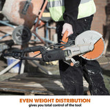 Evolution Power Tools Evolution R255DCT | 10 in. | Electric Concrete Saw | Premium Diamond Blade Included, view 4