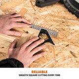 Evolution Power Tools Evolution R255SMS+: Single Bevel Sliding Miter Saw With 10 in. Multi-Material Cutting Blade, view 6