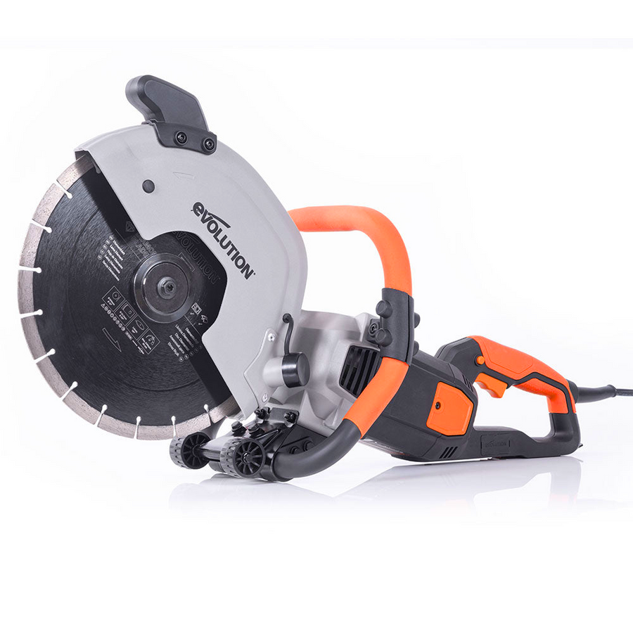 Evolution Power Tools Evolution R300DCT | 12 in. | Electric Concrete Saw | Diamond Blade Included