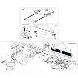 Evolution Power Tools Evolution S14MCS Miter/Chop Saw Spare Parts (Base Section), view 2