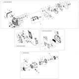 Evolution Power Tools Evolution S210CCS Circular Saw Spare Parts (Head), view 2