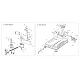 Evolution Power Tools Evolution S355CPS Chop Saw Spare Parts (Base), view 2