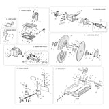 Evolution Power Tools S355CPSL Spare Parts, view 2