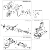 Evolution Power Tools Evolution S355MCS Miter/Chop Saw Spare Parts (Head), view 2
