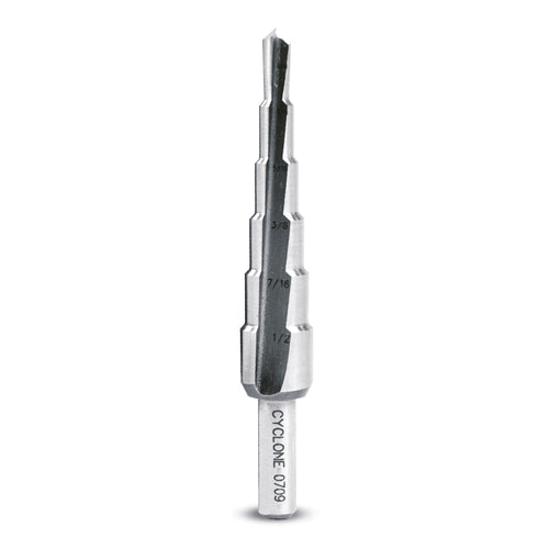 Evolution Power Tools Evolution SD-6: 3/16 to 1/2 in. Straight Flute Step Drill