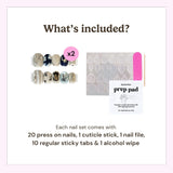 EyeCandys All Tied Up Press-On Nails, view 5