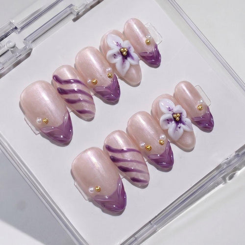 EyeCandys Aloha Darling Press-On Nails
