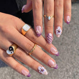 EyeCandys Aloha Darling Press-On Nails, view 2