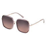 EyeCandys Amalfi Oversized Square Sunglasses, view 3