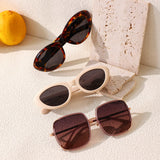 EyeCandys Amalfi Oversized Square Sunglasses, view 4