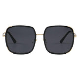 EyeCandys Amalfi Oversized Square Sunglasses, view 6
