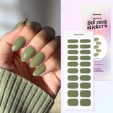 EyeCandys Avo-cat-o Gel Nail Sticker Set, view 2