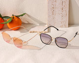 EyeCandys Azores Oversized Square Sunglasses, view 3