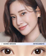 EyeCandys Bausch & Lomb Lacelle Iconic Bambi Brown (30pk), view 2