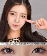 EyeCandys Bausch & Lomb Lacelle Colors Jubilee Violet (30pk), view 4