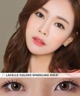 EyeCandys Bausch & Lomb Lacelle Colors Sparkling Gold (30pk), view 4