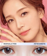 EyeCandys Bausch & Lomb Lacelle Iconic Marsala Pink (30pk), view 2