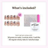 EyeCandys Berry French Press-On Nails, view 5